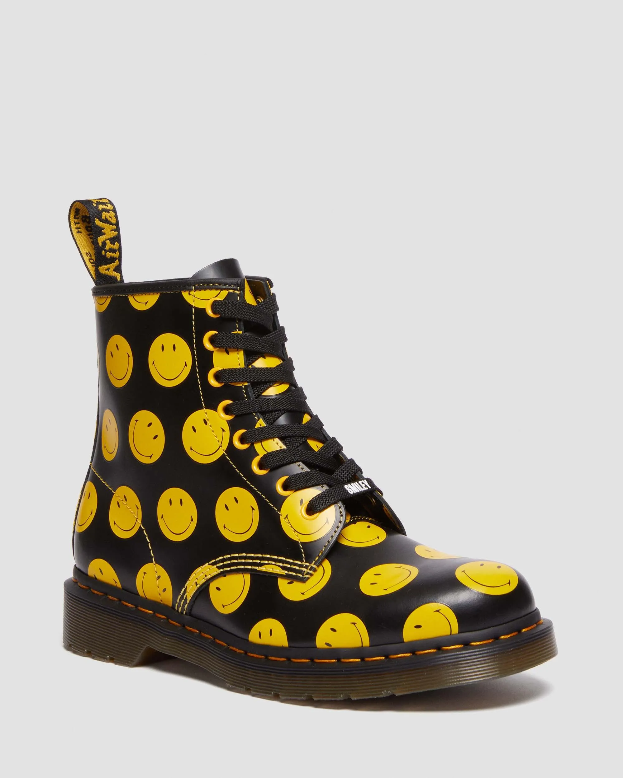 1460 Smiley Smooth leather lace-up boots Dr. Martens