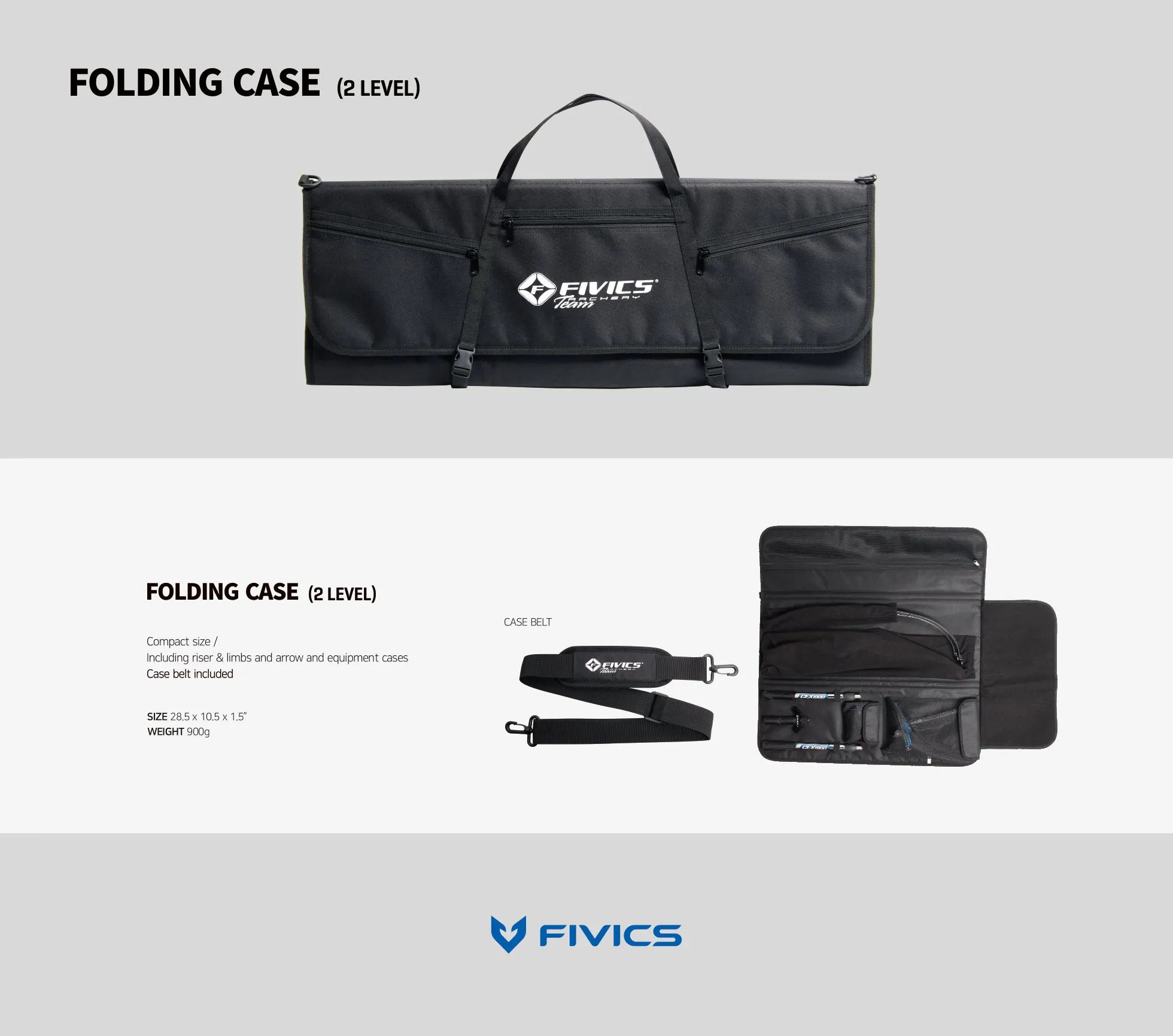 2 LEVEL FOLDING CASE