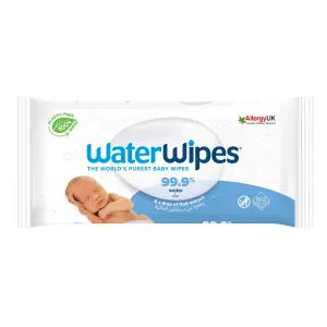 ALLERGY UK WATER WIPES Fruit Extract Baby Wipes 60pcs