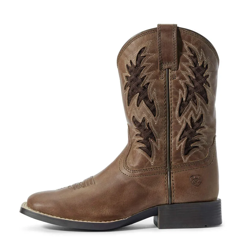 ARIAT KID'S COWBOY VENTTEK HOMESTEAD WESTERN BOOT - 10031488