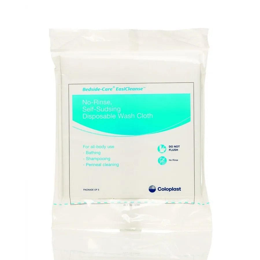 Bedside-Care EasiCleanse Bath Wipes, Pack of 5