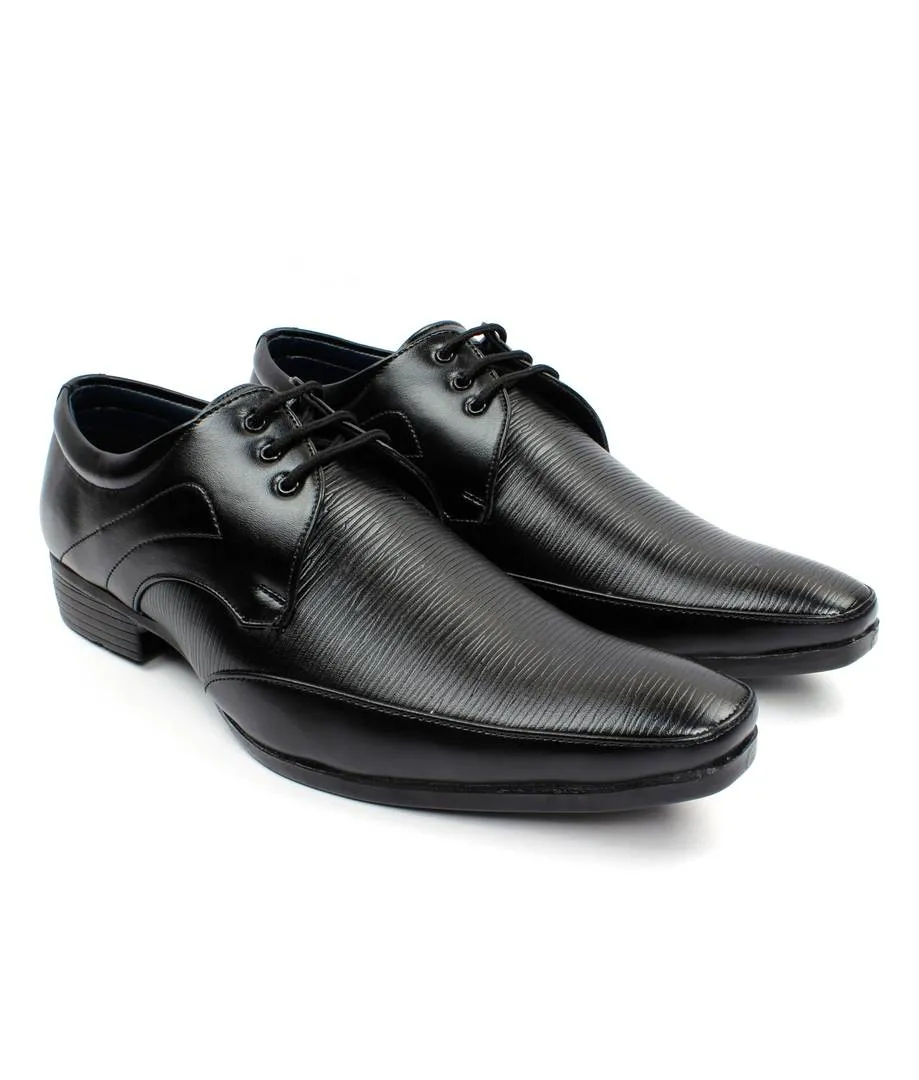 Black Lace -Up Formal Shoes