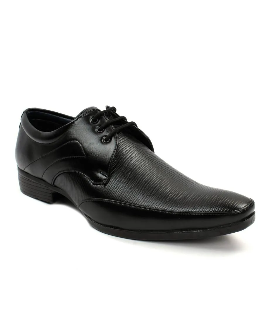 Black Lace -Up Formal Shoes