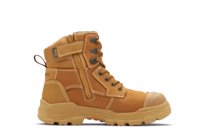 Blundstone | Rotoflex Max Steel Wheat Vibram sole Zip sided safety boot | 9090