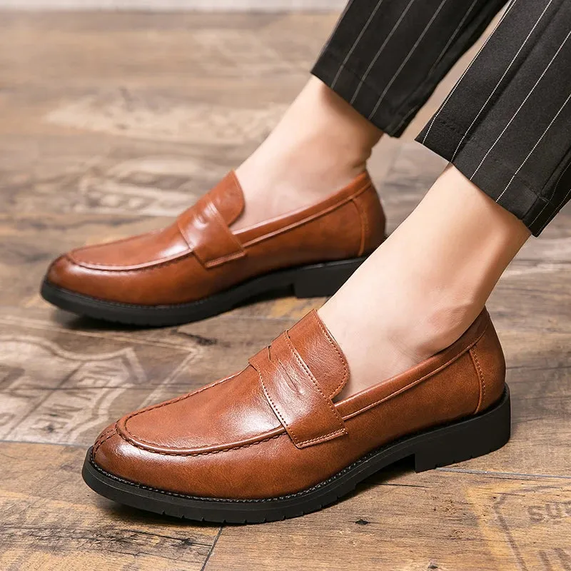 British casual loafers