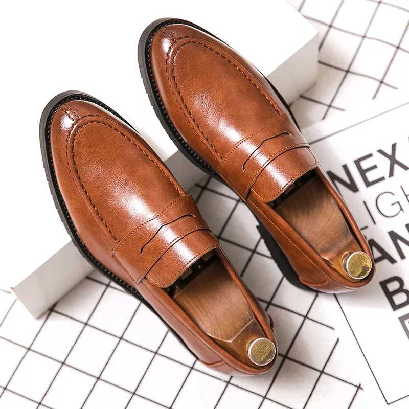 British casual loafers