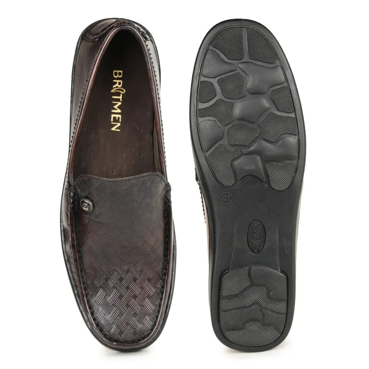 Britmen S-31 Versatile Mat Style Design Loafers