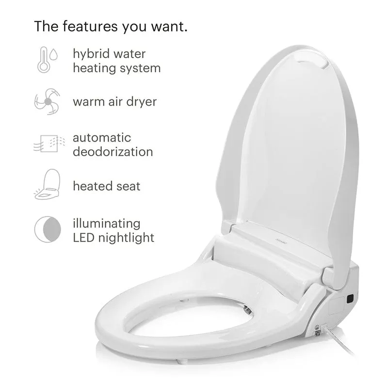 Brondell Swash DR802 Bidet Toilet Seat