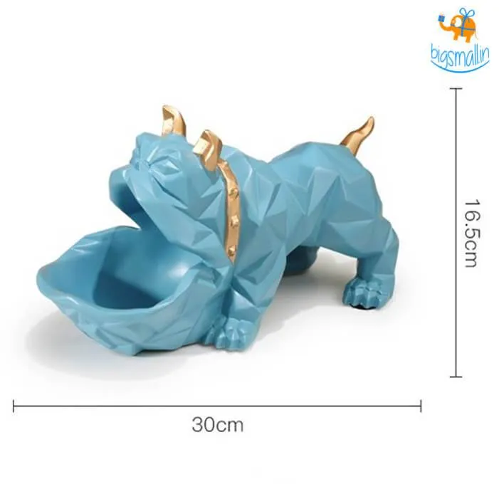 Bulldog Storage Table Ornament