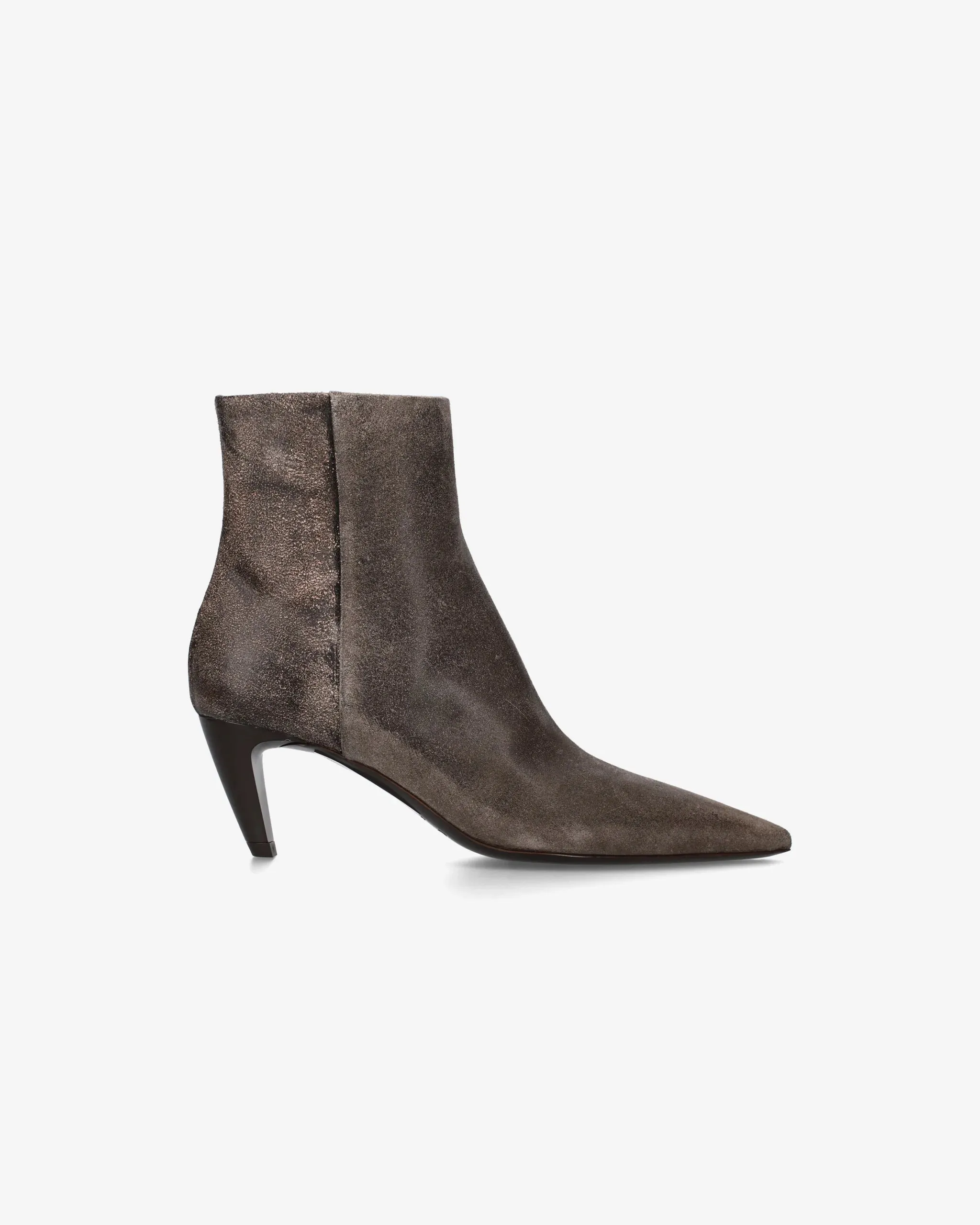 Cher Ankle Boots M6802G with dark brown heel