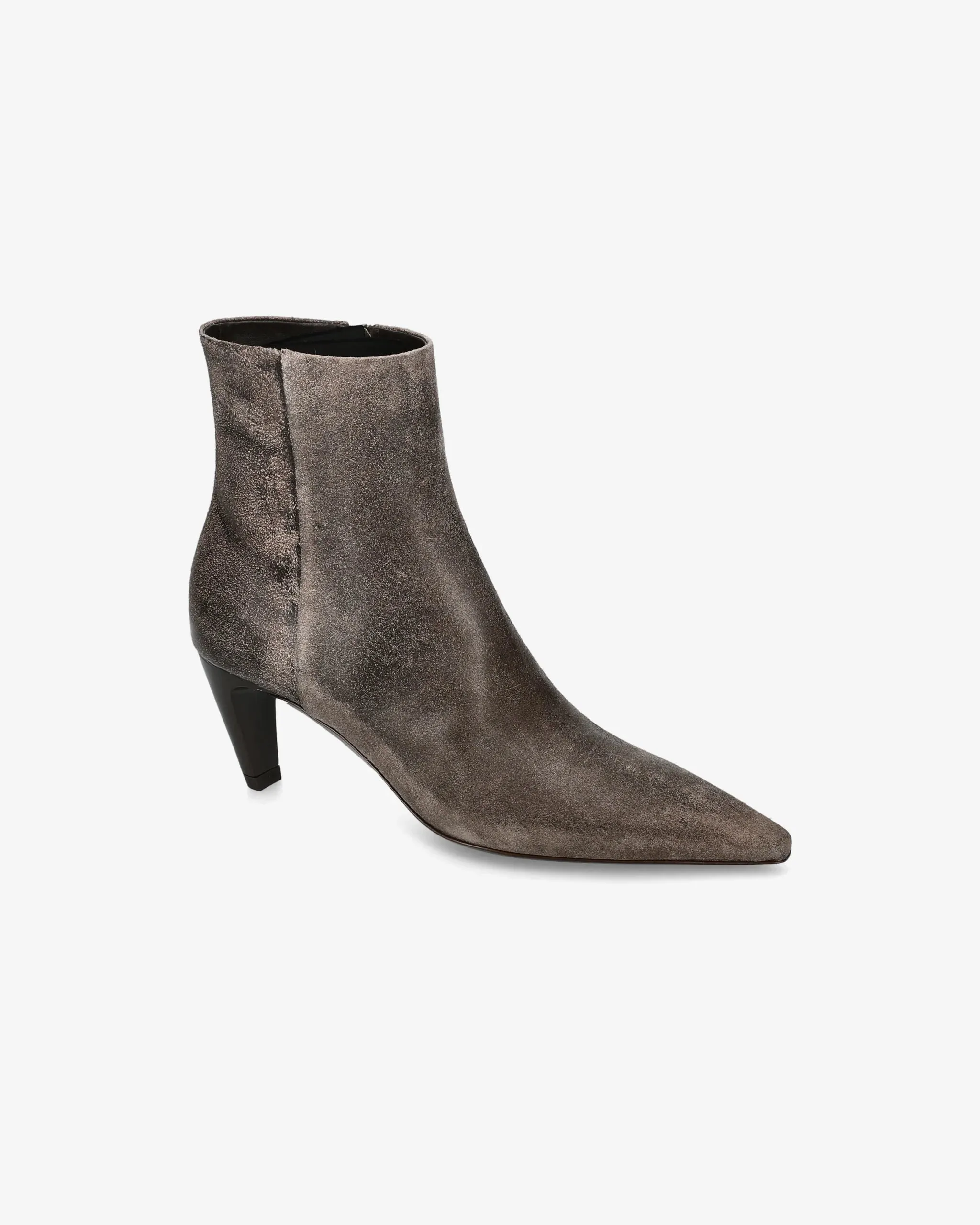 Cher Ankle Boots M6802G with dark brown heel