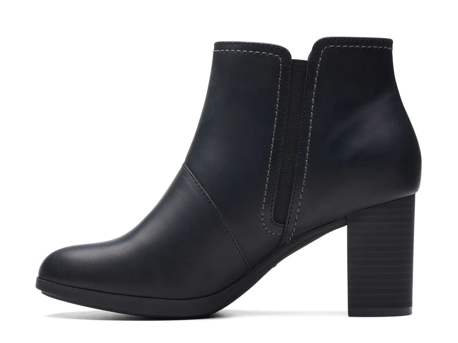 Clarks Bayla Glow boots, black