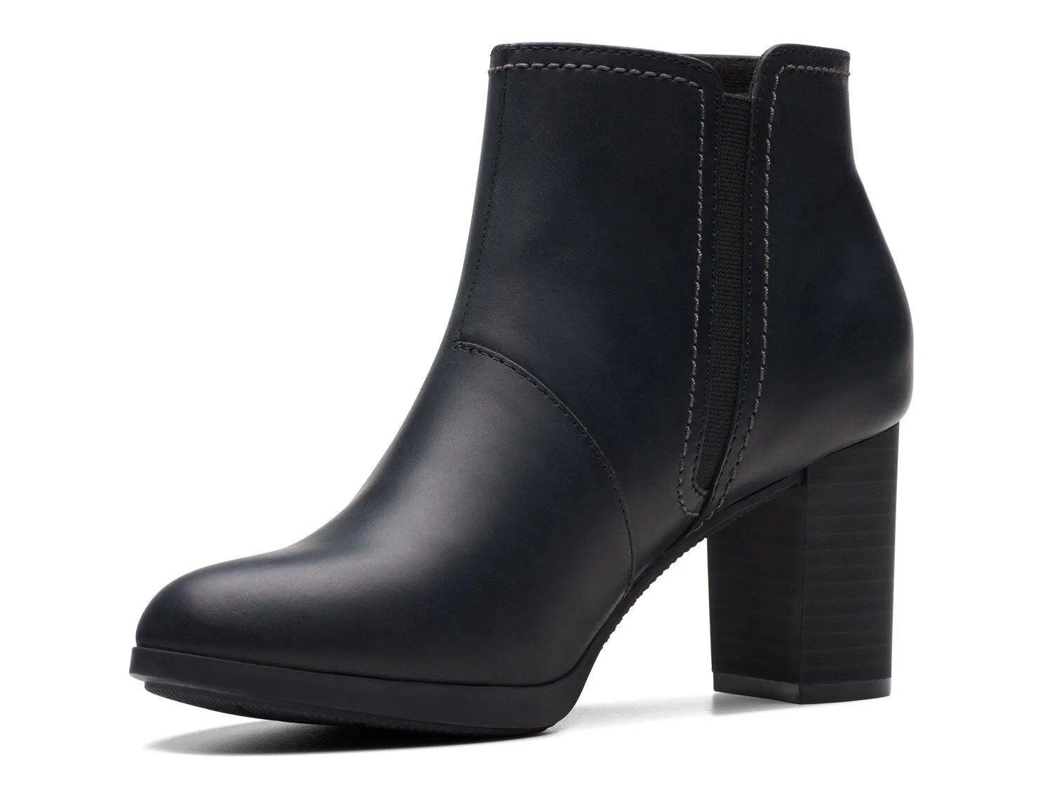 Clarks Bayla Glow boots, black