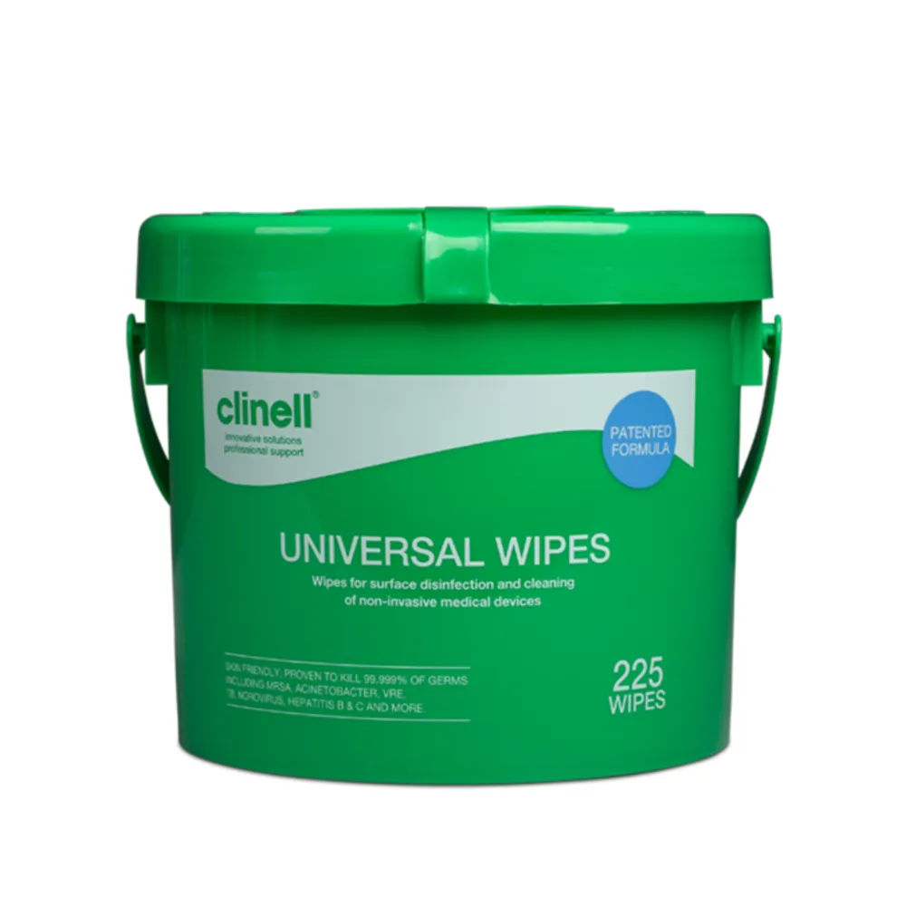 CLINELL UNIVERSAL WIPES BUCKET 225