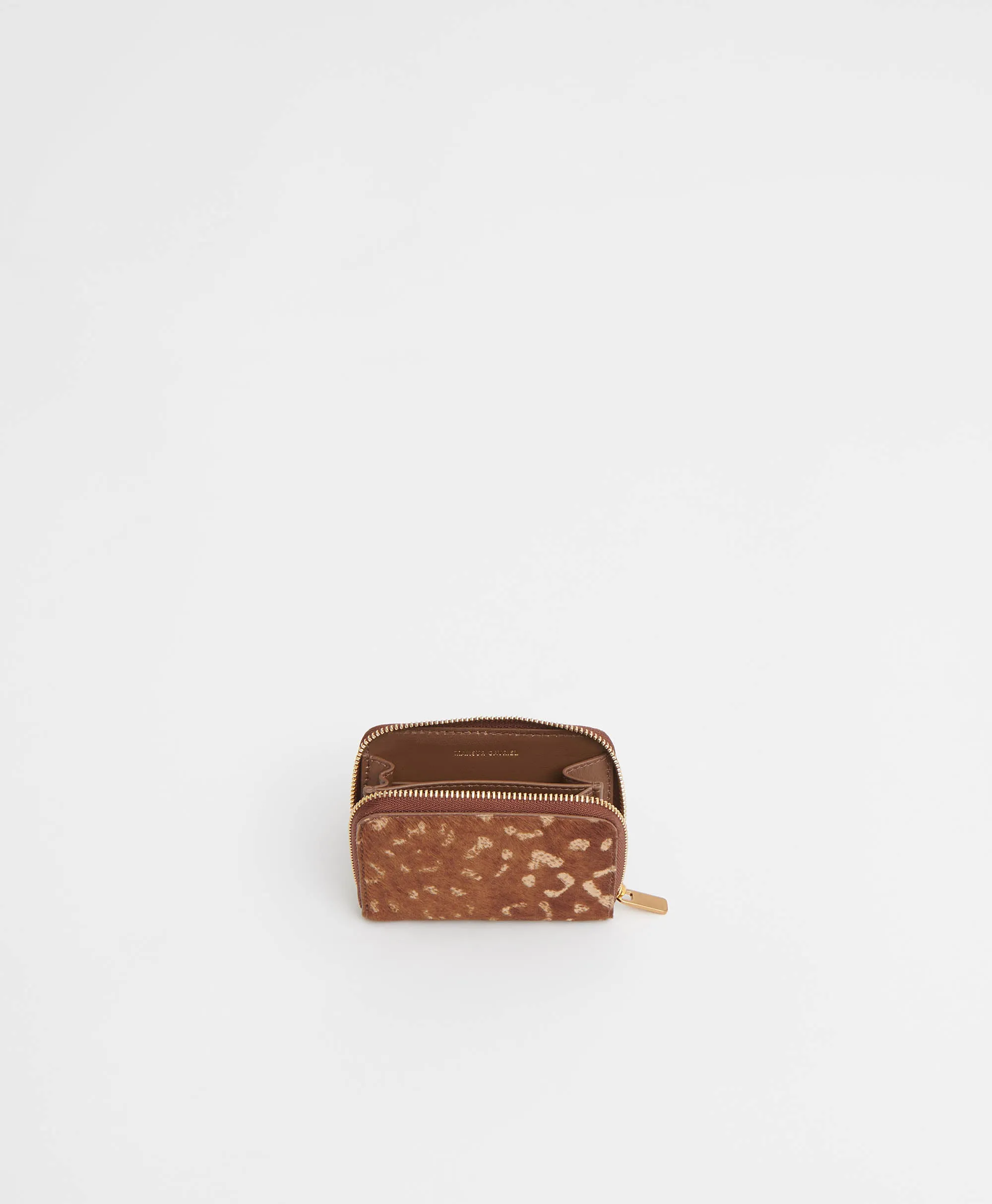 Compact Zip Case - Spotted Pony