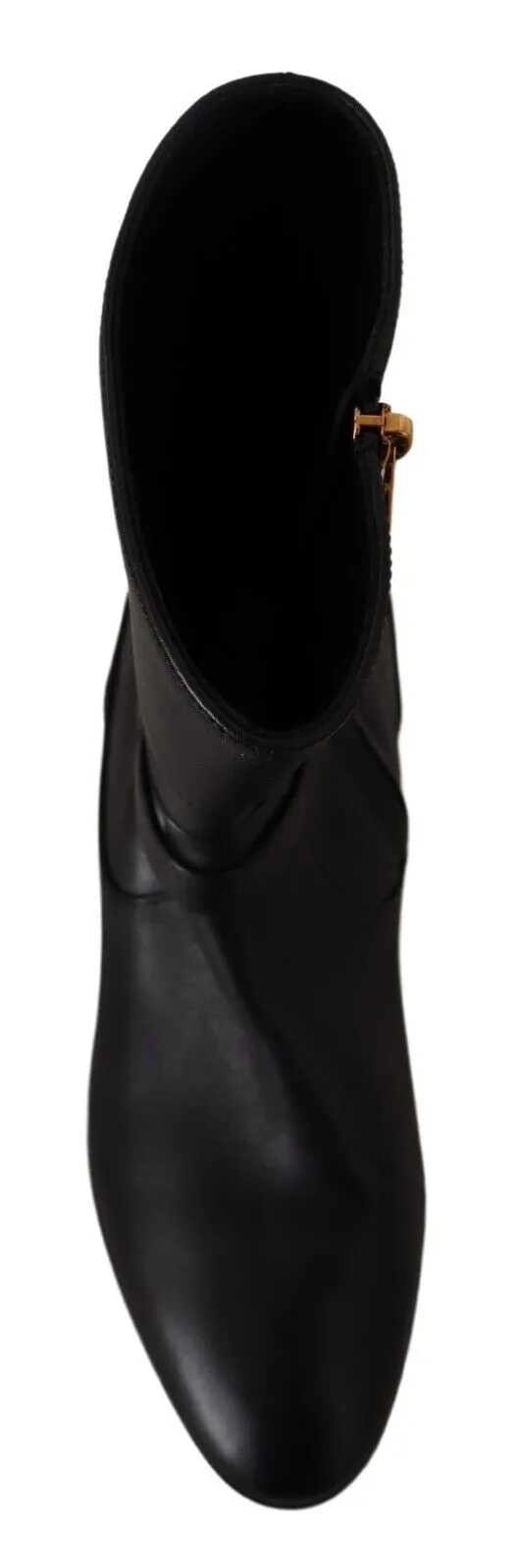 Dolce & Gabbana Logo Biker Boots