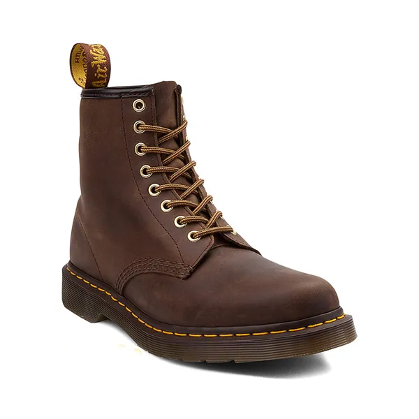 Dr. Martens 1460 Aztec Crazy Horse 8 Eye Boots, Brown