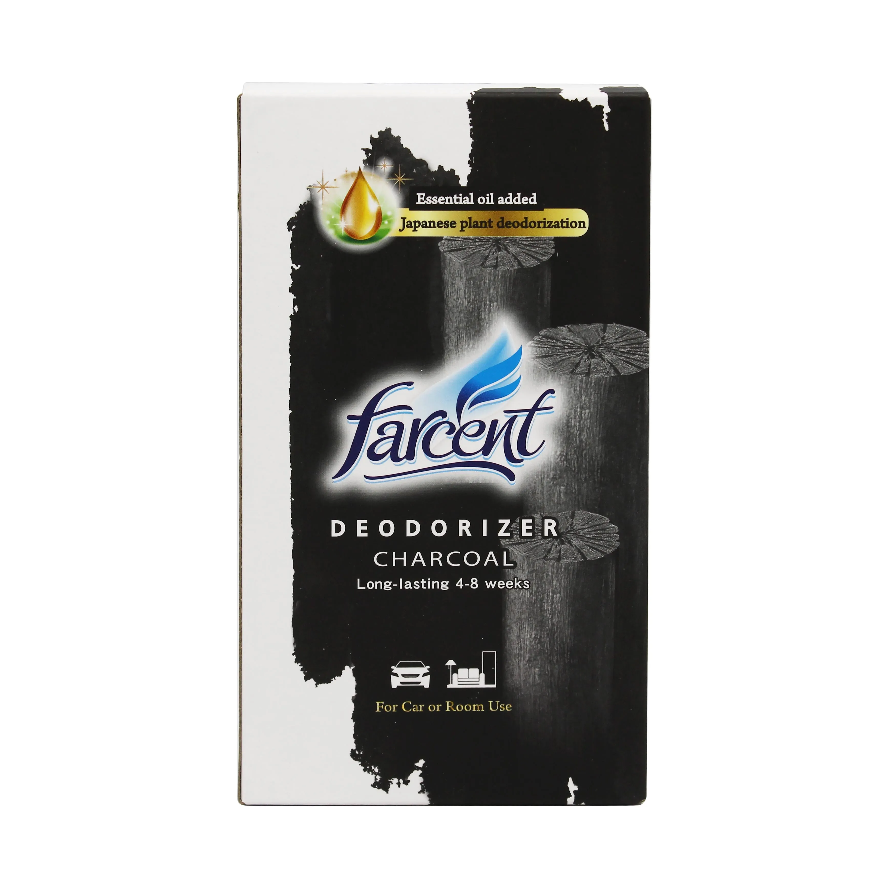 Farcent Charcoal Deodorant Anti Tobacco Deodorizer 200g