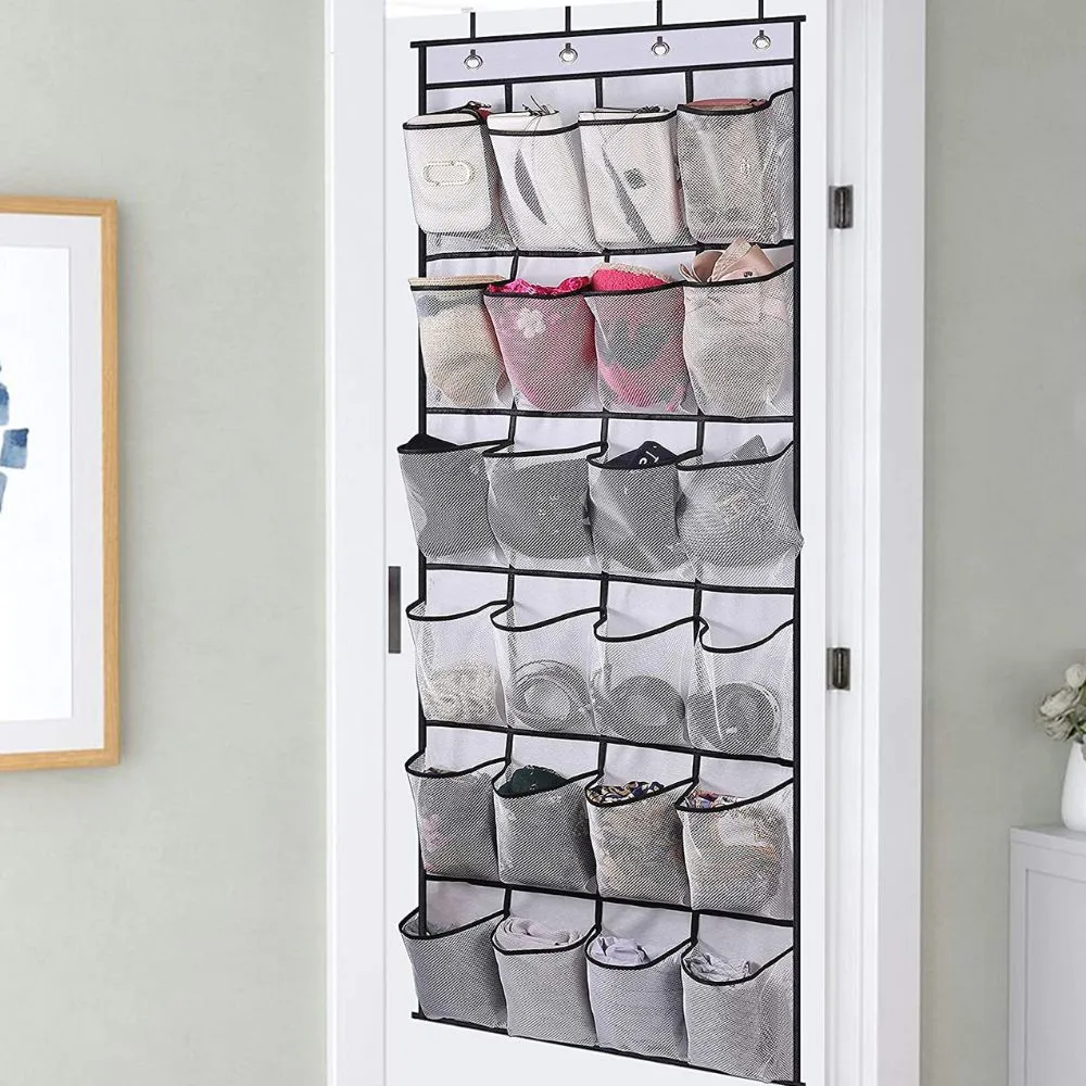 Hanging Divider Storage Bag (24 Pockets, 56.5'' x 22.3'')