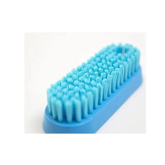 Hillbrush Professional Stiff 122mm Nail Brush - Blue