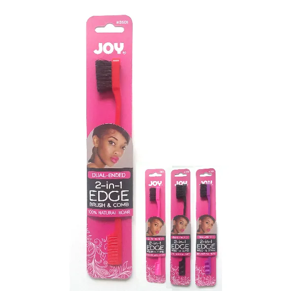 Joy: Dual Ended Edge Brush & Comb