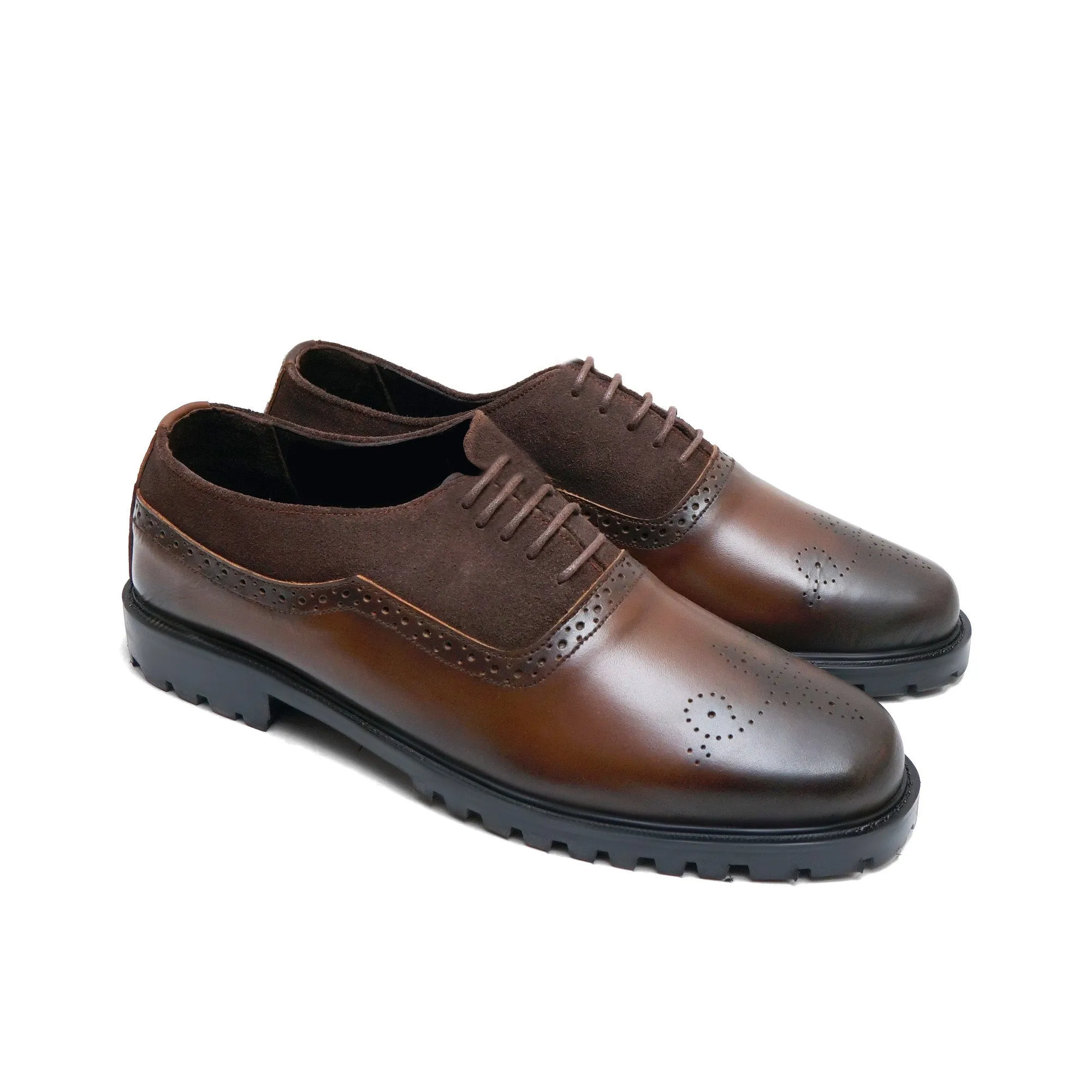 LS PURE LEATHER Cavalor CHUNKY LOAFERS LS-107