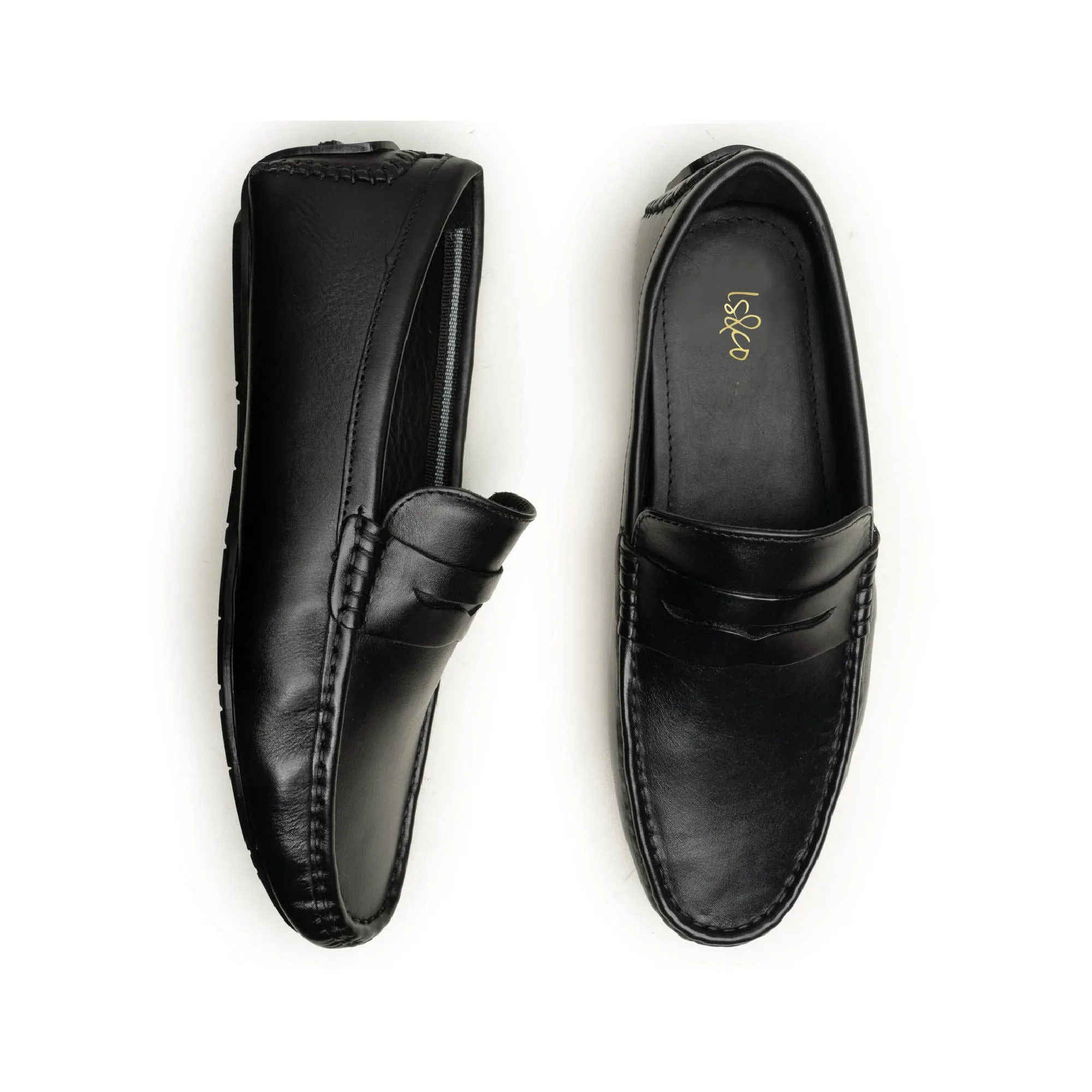 LS Pure Leather Evlon loafers LS-142