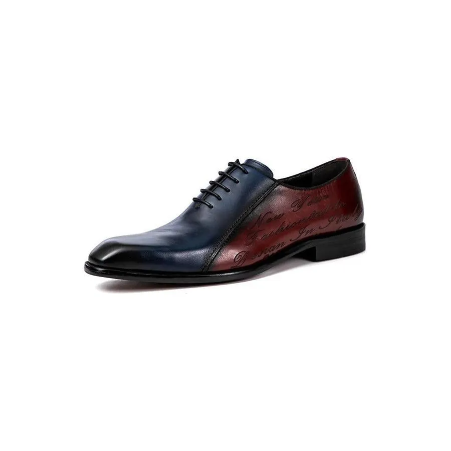 LuxePoint Exotic Brogue Dress Shoes