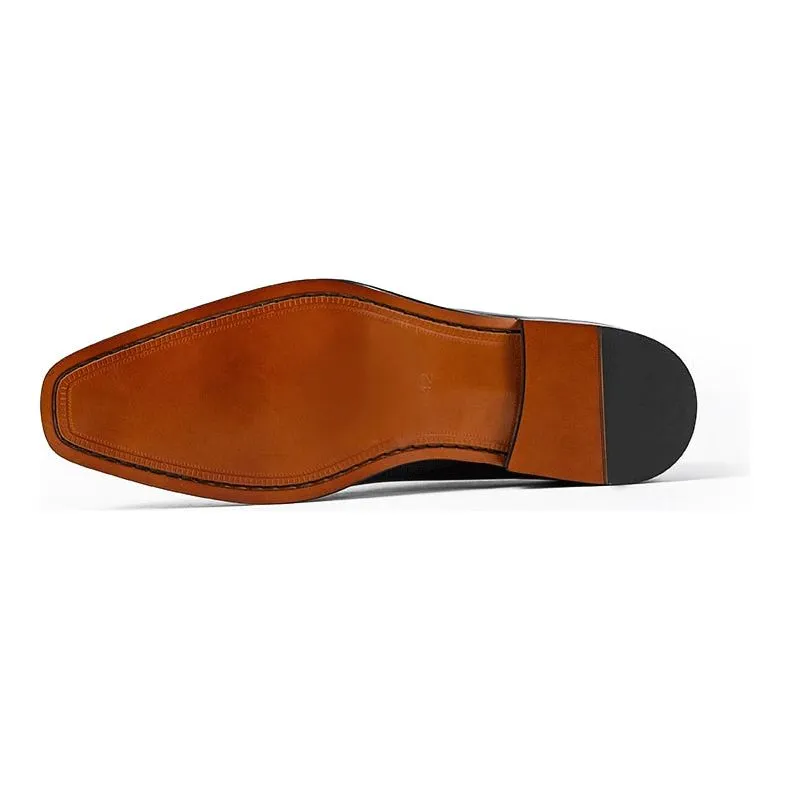 LuxePoint Exotic Brogue Dress Shoes