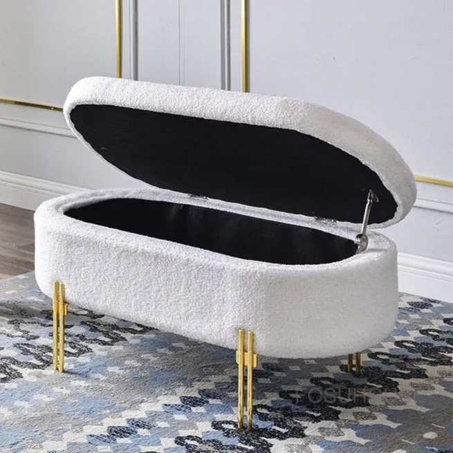 Luxury Storage Organizer Ottoman