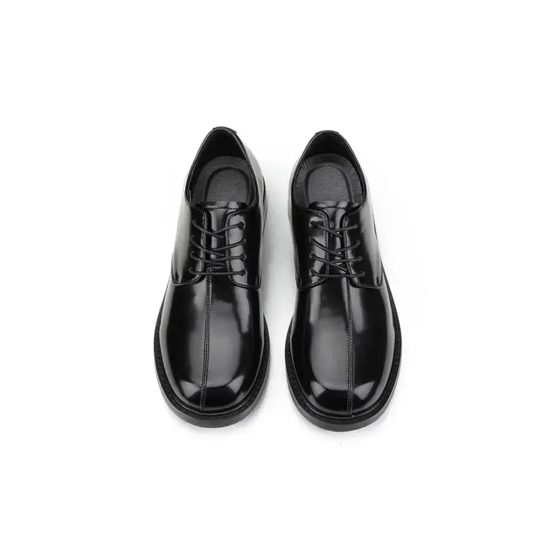 【New】Mirror Round Toe Shoes