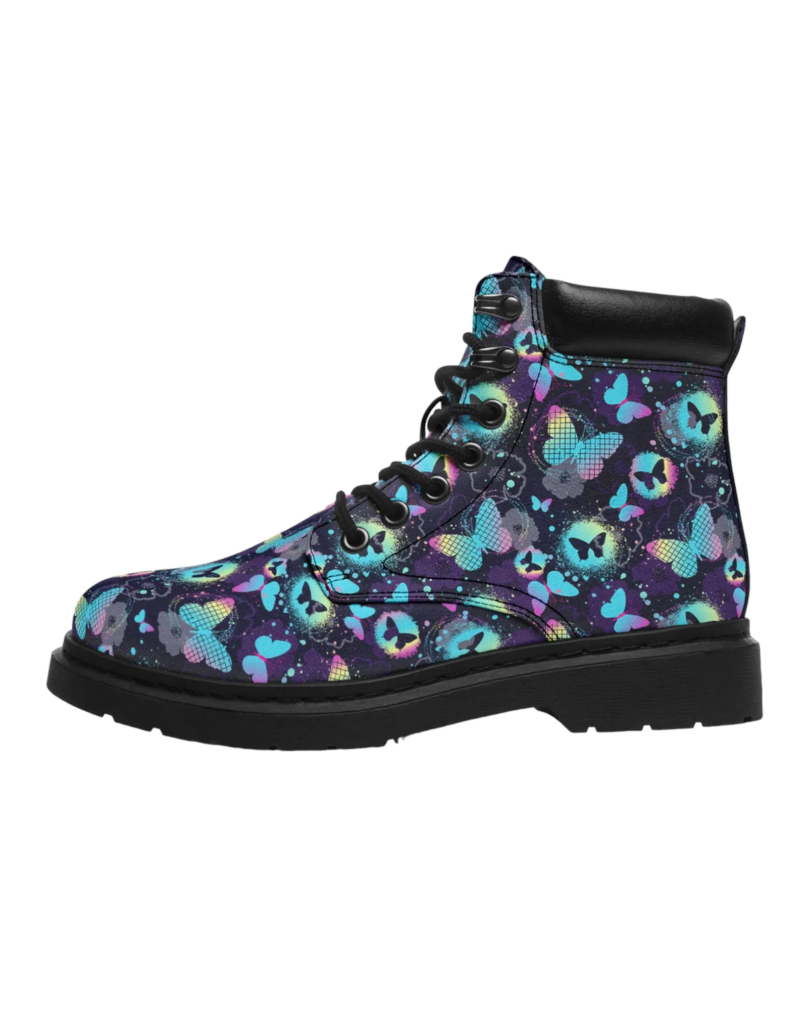 Painted Butterfly Festival Boots