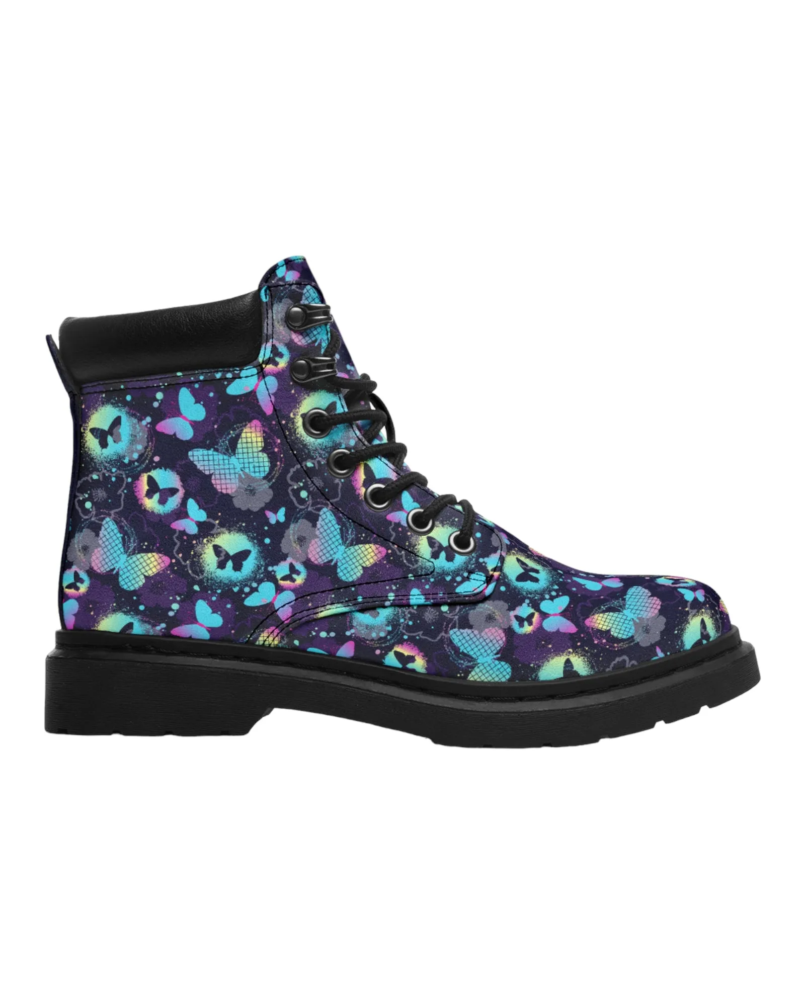 Painted Butterfly Festival Boots