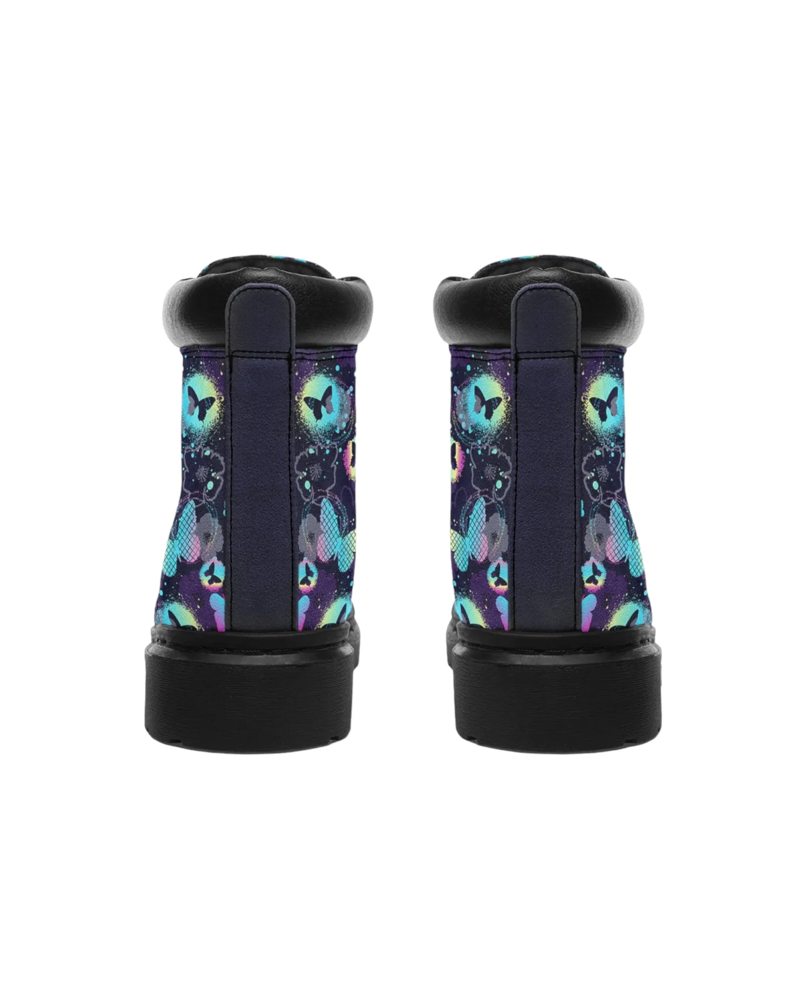 Painted Butterfly Festival Boots