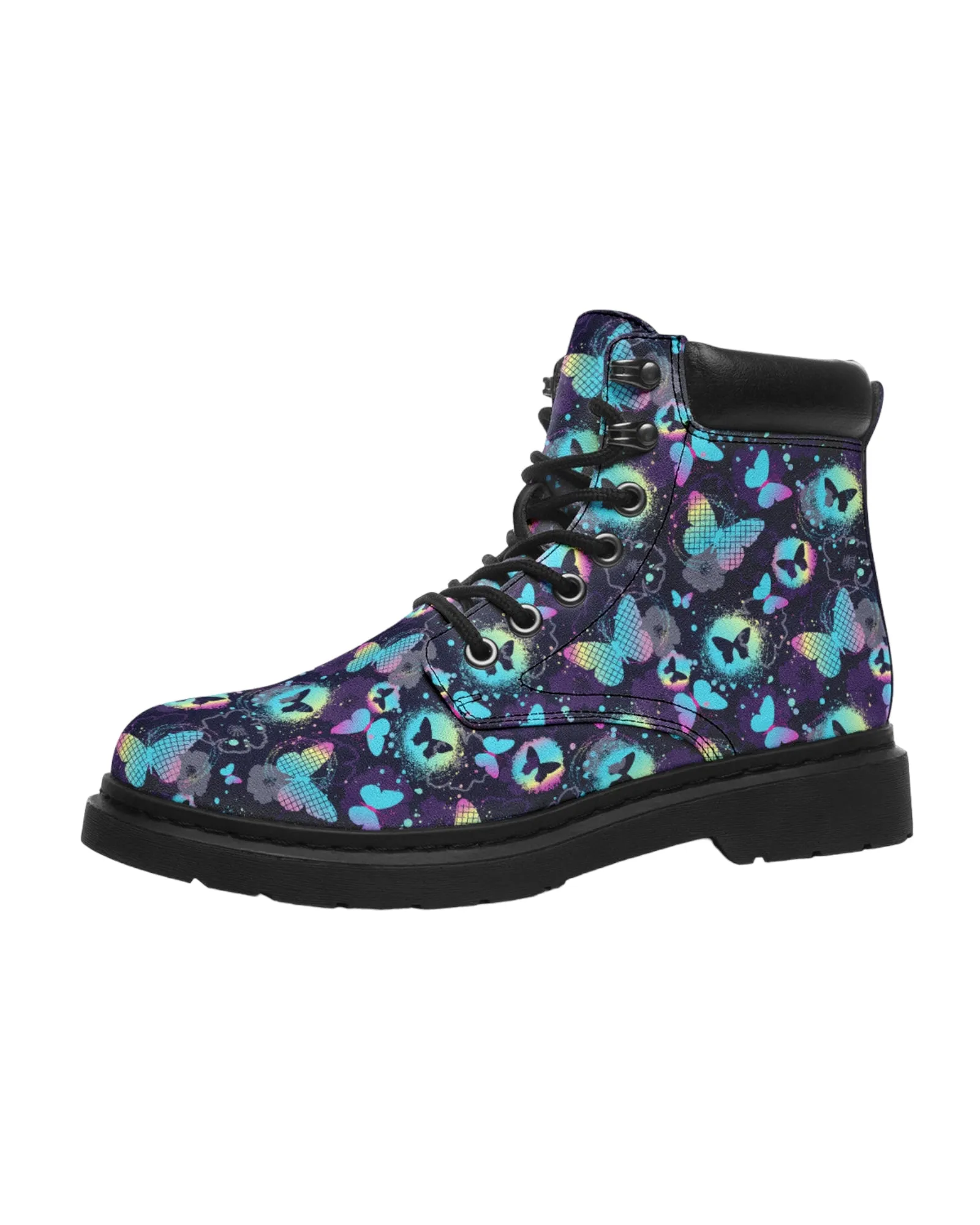 Painted Butterfly Festival Boots