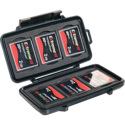 Pelican 0945 Memory Card Case for 6 CF Cards