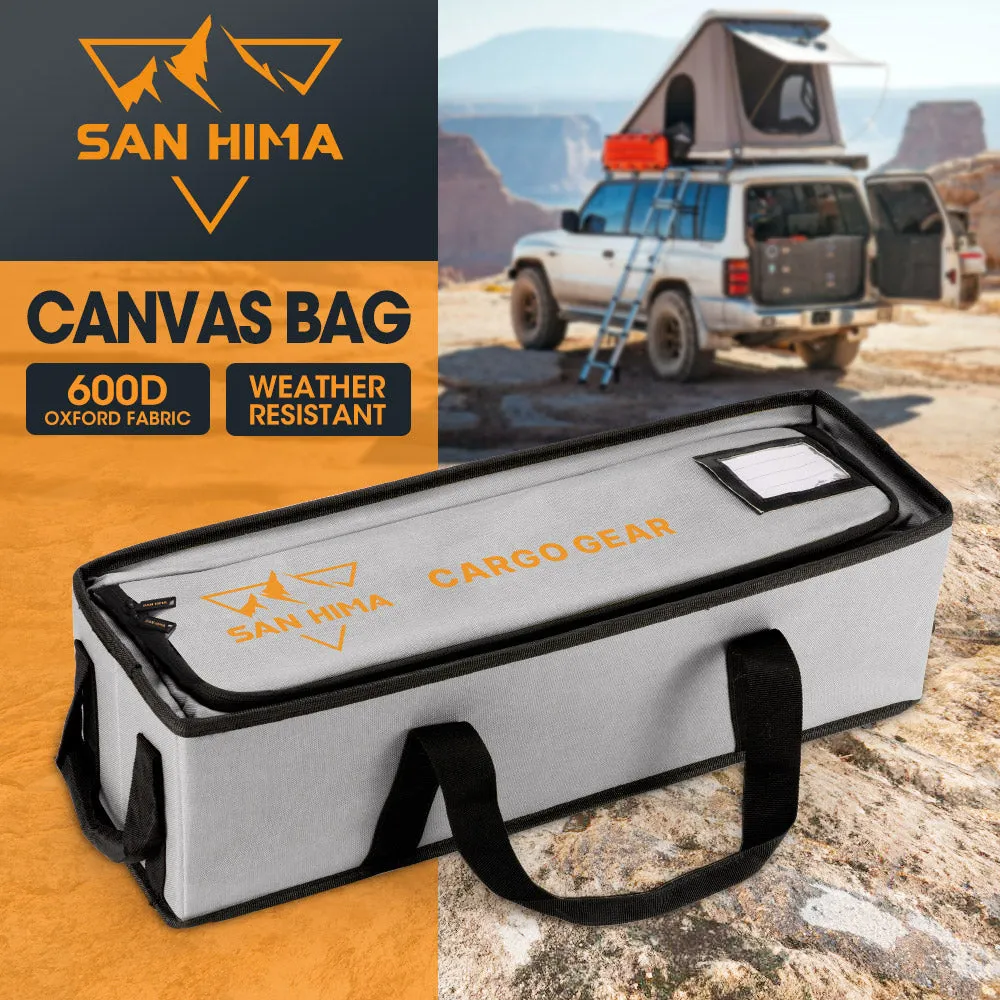 San Hima Tough Canvas Bag Camping Storage Bag Weather Resistant 4WD