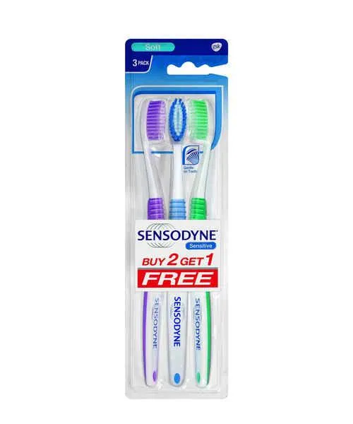 Sensodyne Sensitive Toothbrush (Pack of 3)