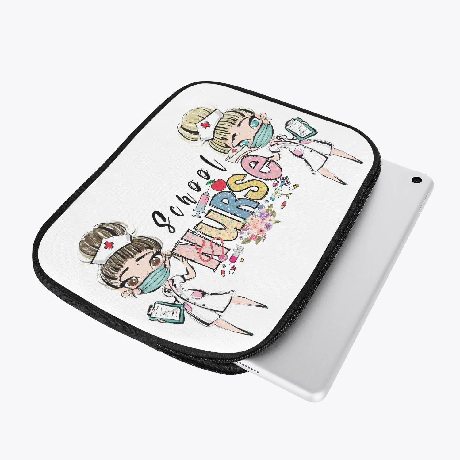 Tablet Sleeve - School Nurse, awd-636