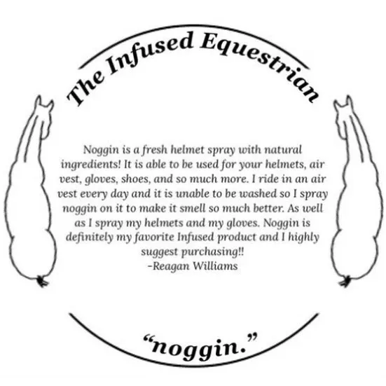 The Infused Equestrian - Noggin. A Fresh Helmet Spray & More