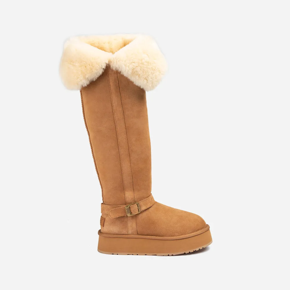 Ugg Classic Platform Buckle Tall Boots (Over The Knee)