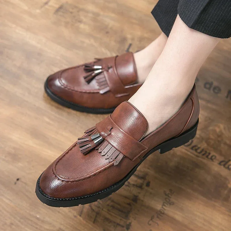 Wedding eco-leather oxford shoes